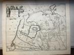 Friesland,  Groningen en Waddeneilanden, Halma, 1725, Antiek en Kunst, Kunst | Etsen en Gravures, Verzenden