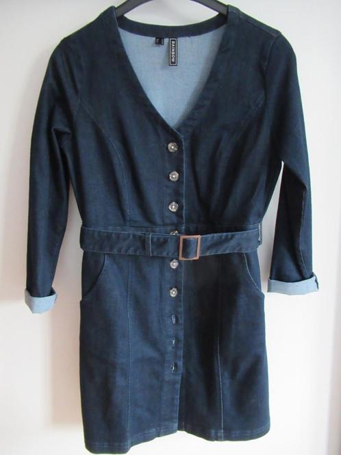 Spijkerjurk, Kleding | Dames, Jurken, Zo goed als nieuw, Maat 38/40 (M), Blauw, Knielengte, Ophalen