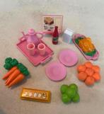 Barbie roze keuken accessoires, Ophalen of Verzenden, Gebruikt, Accessoires
