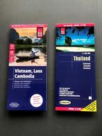 2 Reise Know-How kaarten:Thailand en Vietnam, Laos, Cambodja, Nieuw, Overige merken, Azië, Ophalen of Verzenden