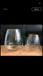 Loberon windlicht set, Huis en Inrichting, Ophalen, Zo goed als nieuw, Rond, Minder dan 25 cm