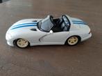 Dodge Viper, RT / 10 ---- schaal 1/ 24  in zeer goede staat, Hobby en Vrije tijd, Modelauto's | 1:24, Zo goed als nieuw, Auto