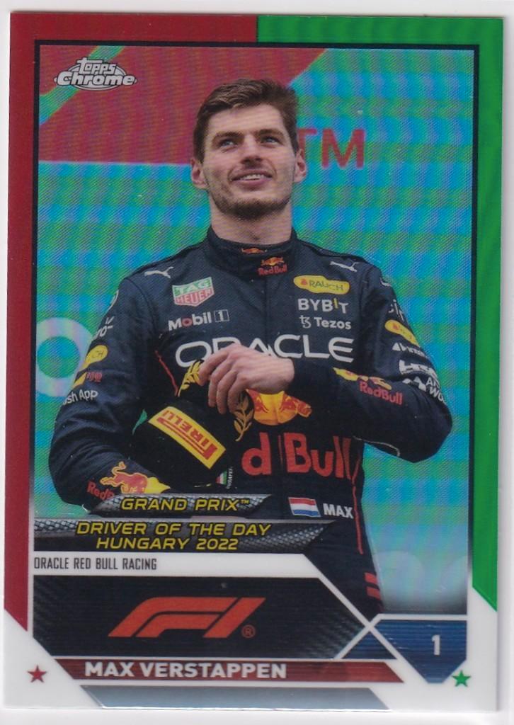 Max Verstappen Red Green Refractor #178, Verzamelen, Automerken, Motoren en Formule 1, Nieuw, Formule 1, Verzenden