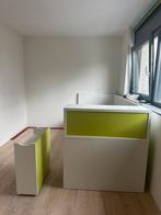 Vestelbaar Bed van IKEA, Huis en Inrichting, Slaapkamer | Bedden, Ophalen, Verstelbaar, 90 cm, Wit