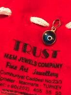 Boze oog Fatima Turkije kettinghanger, Verzenden, Zo goed als nieuw, Goud, Overige materialen