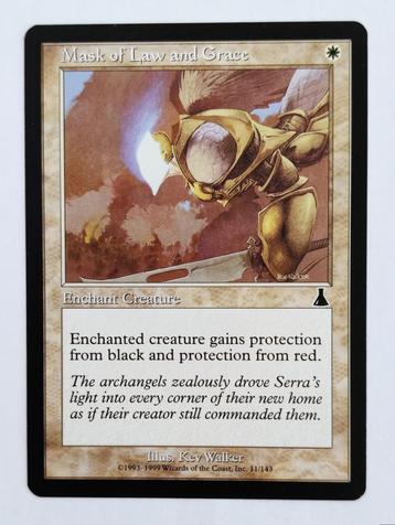 Mask of Law and Grace Urza's Destiny MTG Near Mint beschikbaar voor biedingen