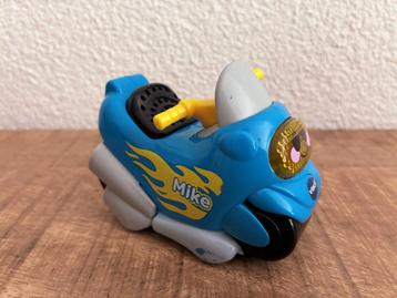 Vtech Toet Toet auto's Mike Motorfiets blauw. Goede staat. beschikbaar voor biedingen