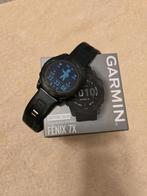 Garmin Fenix 7x Saphire solar DLC Titan, Zwart, Garmin, Ophalen of Verzenden, Zo goed als nieuw