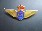 speld KLM junior skipper, Transport, Ophalen of Verzenden, Speldje of Pin, Zo goed als nieuw