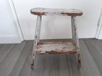 Brocante vensterbank krukje vintage, retro sober, Antiek en Kunst, Ophalen of Verzenden