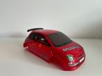 Tamiya Fiat 500 M-chassis body 1/10 rc auto, Elektro, Gebruikt, Ophalen of Verzenden, Schaal 1:10