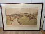 Prent Engelse Jacht: The Cottonbrook Hunt, Antiek en Kunst, Kunst | Tekeningen en Foto's, Ophalen