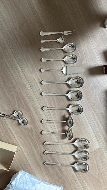 Verzilverd serveerbestek Robbe & Berking Alt Chippendale 150 beschikbaar voor biedingen