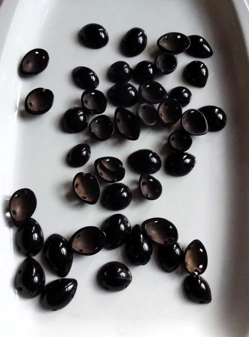 +/- 83 gram Bruine kokos Dop kralen met 4 gaatjes, Hobby en Vrije tijd, Kralen en Sieraden maken, Gebruikt, Kraal, Verzenden