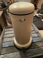 Wesco prullenbak vanille kleur, Huis en Inrichting, Woonaccessoires | Prullenbakken, Gebruikt, 40 liter of meer, Ophalen of Verzenden