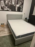 Ikea Gladstad Bedframe, Huis en Inrichting, Ophalen, Tweepersoons, 140 cm, Zo goed als nieuw