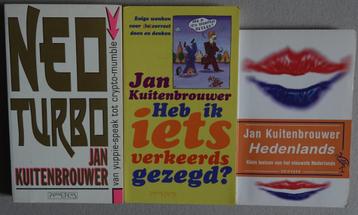 3x Jan Kuitenbrouwer - NeoTurbo, Iets verkeerds, Hedenlands beschikbaar voor biedingen