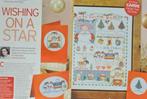 Wishing on a Star Santa Sampler Kerst borduurpatroon, Hobby en Vrije tijd, Borduren en Borduurmachines, Ophalen, Nieuw, Handborduren