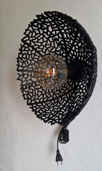 Light & Living Wandlamp Sinula 45cm zwart. Design Metaal e27 beschikbaar voor biedingen