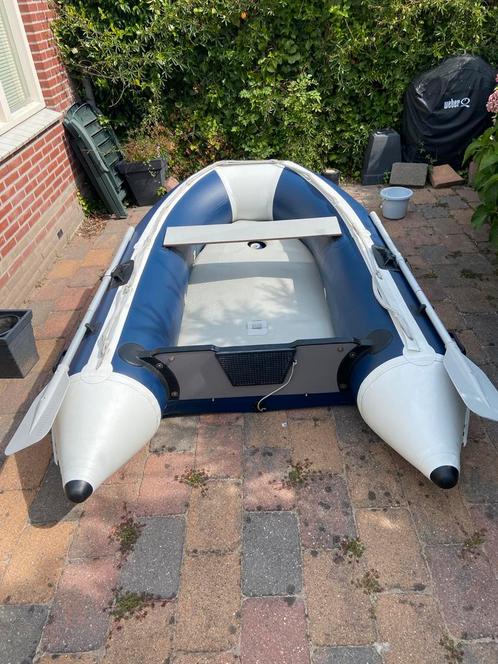 Allpa Rubberboot 2.65m. donkerblauw grijs, Watersport en Boten, Rubberboten, Gebruikt, Overige merken, Aluminium, Minder dan 70 pk