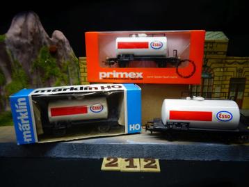 212=Marklin 4441 ketelwagens van de Duitse spoorwegen.3010 beschikbaar voor biedingen