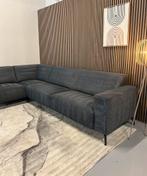 Xooon - Hoekbank - Antraciet - Nette Staat, Ophalen of Verzenden, Zo goed als nieuw, 150 cm of meer, Vierpersoons of meer