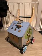 Houten loopwagen, Kinderen en Baby's, Speelgoed | Houten speelgoed, Ophalen of Verzenden, Gebruikt