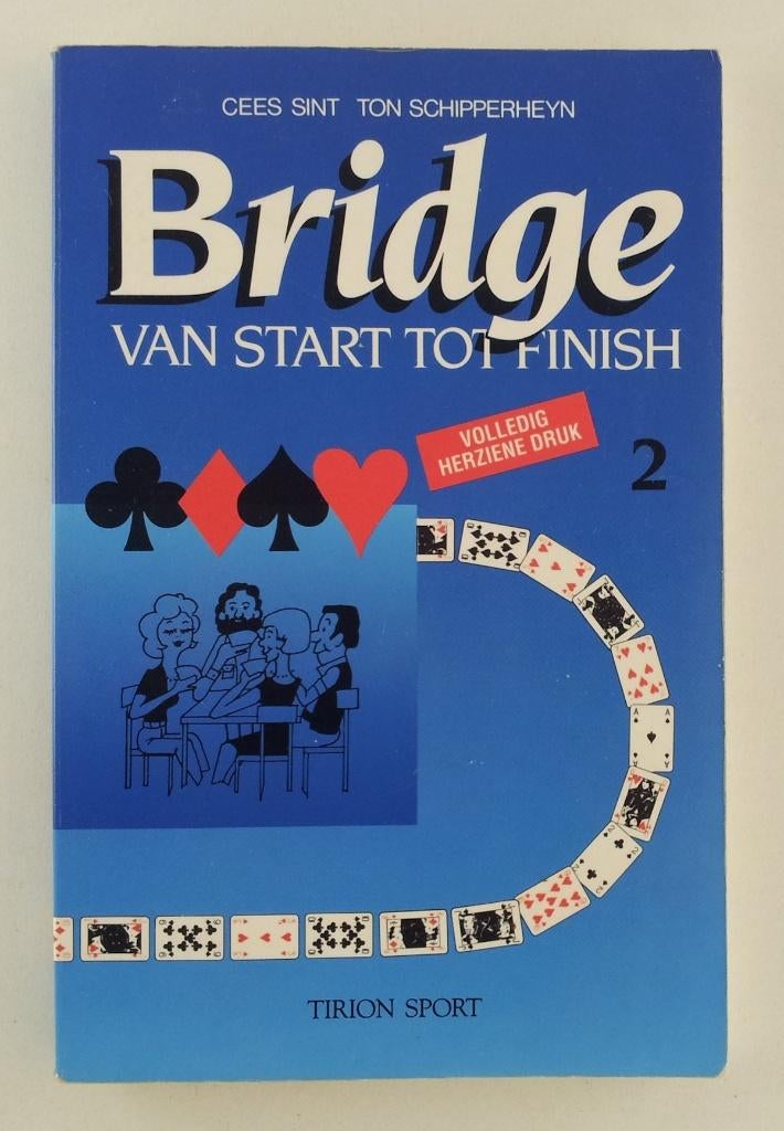 Sint, Cees / Schipperheyn, T.- Bridge van start tot finish 2, Boeken, Sportboeken, Gelezen, Denksport, Verzenden