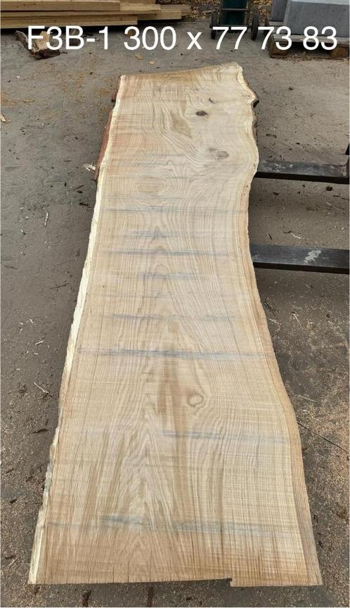 Monoliet eiken, tuintafel blad, boomrand, exclusief, Tuin en Terras, Tuintafels, Nieuw, Rechthoekig, Hout, Ophalen of Verzenden