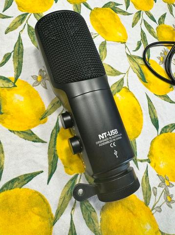 Originele Rode NT-USB microfoon – met accessoires beschikbaar voor biedingen