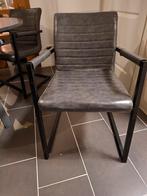 4x eetkamerstoelen, Ophalen, Zo goed als nieuw, Zwart, Vier