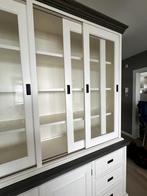 Buffetkast - Clear White / Rustic Grey - Riverwoods, Huis en Inrichting, Kasten | Buffetkasten, Ophalen, Gebruikt, 200 cm of meer