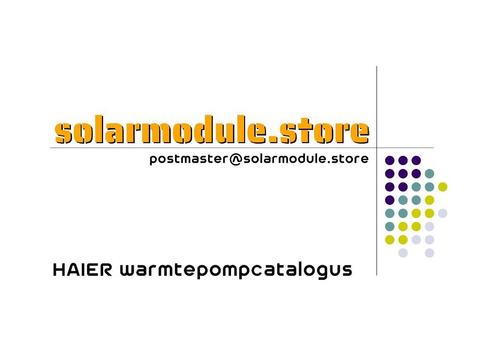 HAIER warmtepomp, Doe-het-zelf en Verbouw, Verwarming en Radiatoren, Nieuw, Cv-ketel of Combi-ketel, 800 watt of meer, 80 cm of meer