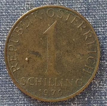 1 Schilling, Oostenrijk 1979 [5806]  [PoMuNi]	 beschikbaar voor biedingen