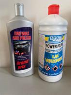 Allebei zo goed als vol - Car wax en Power Polish, Auto diversen, Ophalen of Verzenden