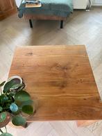 Teak houten salontafel, Huis en Inrichting, Tafels | Salontafels, Ophalen, 50 tot 100 cm, 50 tot 100 cm, Zo goed als nieuw