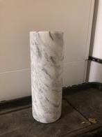 Marmeren cilindervaas vaas, Steen, Overige kleuren, Ophalen of Verzenden, Zo goed als nieuw