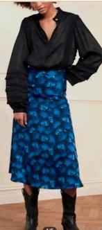 Fabienne Chapot Rok Claire - Stijlvol!, Kleding | Dames, Rokken, Blauw, Maat 42/44 (L), Ophalen of Verzenden, Zo goed als nieuw