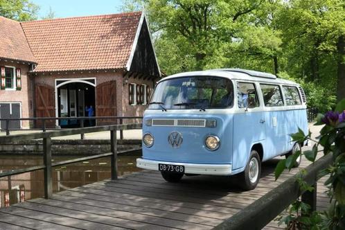 Volkswagen busje huren | trouwauto | Gala | VW T2 | Blauw Wi, Diensten en Vakmensen, Verhuur | Auto en Motor, Trouwauto