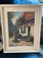 Schilderij Voorhuis boerderij met pomp van Marc Ottee, Antiek en Kunst, Ophalen