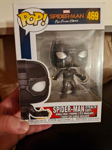 Funko Spiderman far from home: Spiderman (stealth suit) 469 beschikbaar voor biedingen