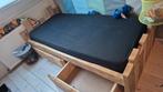 grenen kinderbed incl. laden., Ophalen, 85 tot 100 cm, Gebruikt, Matras