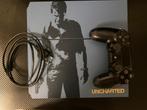 PS4: Uncharted 4 Limited Edition (1 TB) + zwarte DualShock 4, Gebruikt, Ophalen of Verzenden, 1 TB, Met 1 controller