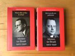 Leon Hanssen -Menno ter Braak 1902-1940 Biografie twee delen, Kunst en Cultuur, Ophalen of Verzenden, Zo goed als nieuw, Leon Hanssen