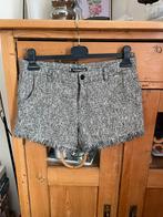 Nieuw tweed short kort broekje superstar grijs 36 S, Kleding | Dames, Nieuw, Grijs, Kort, Ophalen of Verzenden