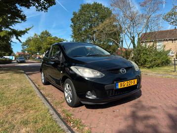 Mazda 2 1.3 55KW 3DRS 2008 Zwart beschikbaar voor biedingen