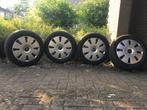 4 winterbanden Continental Winter Contact TS 860 215/55 R16, Auto-onderdelen, Banden en Velgen, Ophalen, 16 inch, Winterbanden
