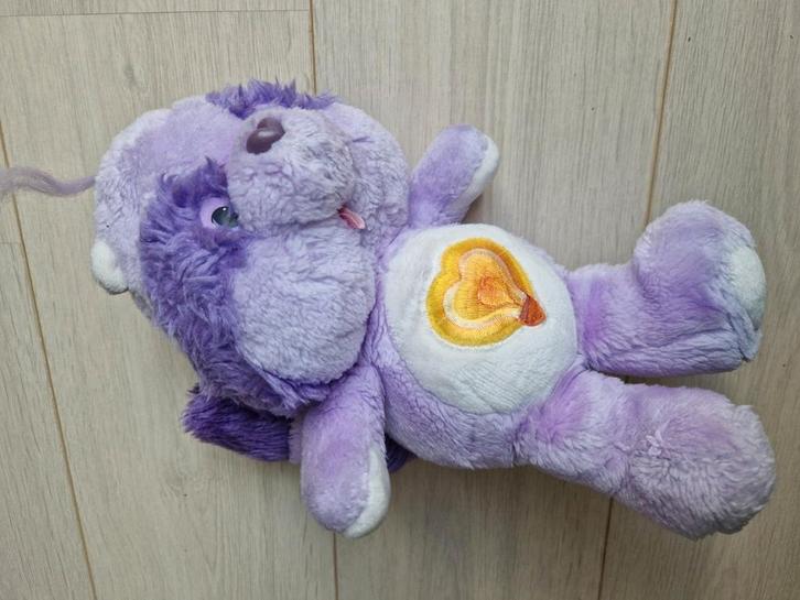 1984 carebears cousins bright heart raccoon troetelbeertjes, Verzamelen, Speelgoed, Zo goed als nieuw, Ophalen of Verzenden
