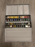 Volledige aquarelset, penselen, aquarelverf, Ophalen of Verzenden, Penseel of Kwast