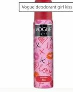 Vogue deodorant girl kiss van €4 voor € 2 NIEUW, ., Deodorant of Bodyspray, Nieuw, Ophalen of Verzenden